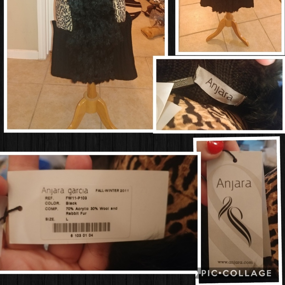 Anjara Rabbit Fur cover - Picture 2 of 2